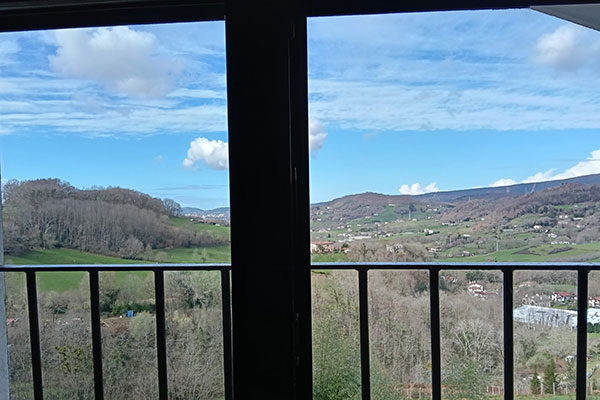 habitación en la montaña en el cantábrico